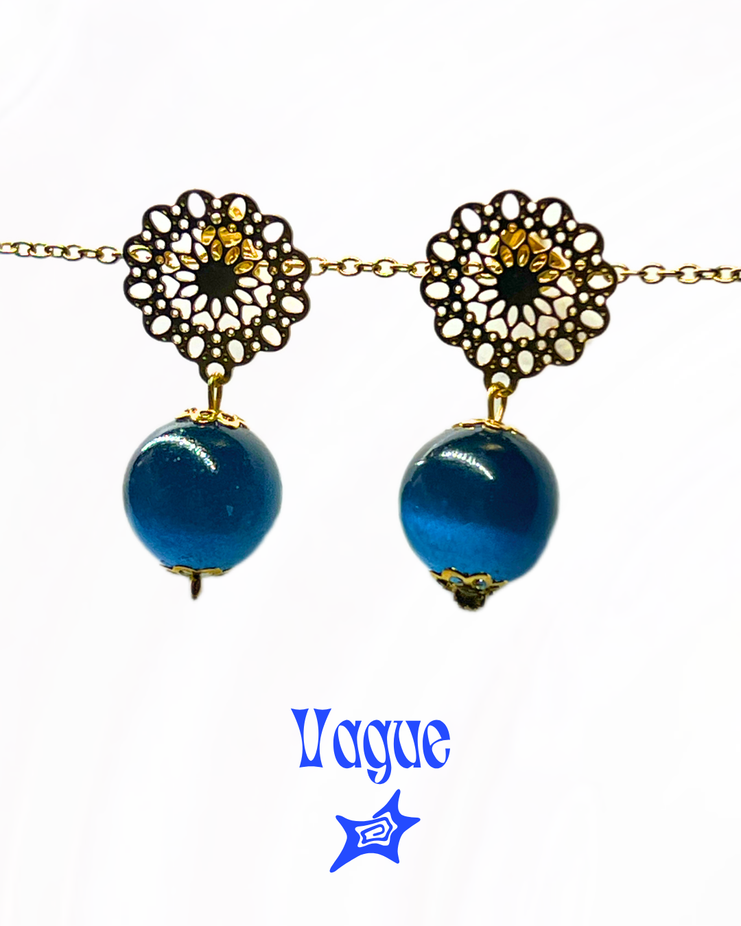 Boucles d'oreilles - VAGUE