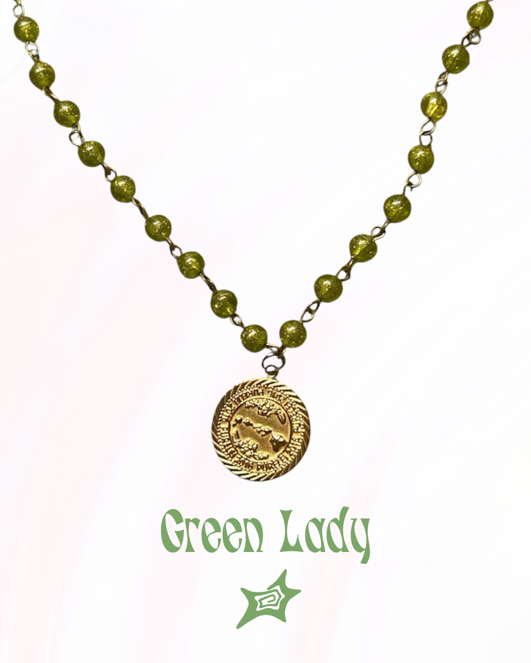 Collier - GREEN LADY
