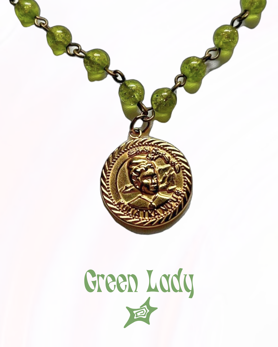 Collier - GREEN LADY