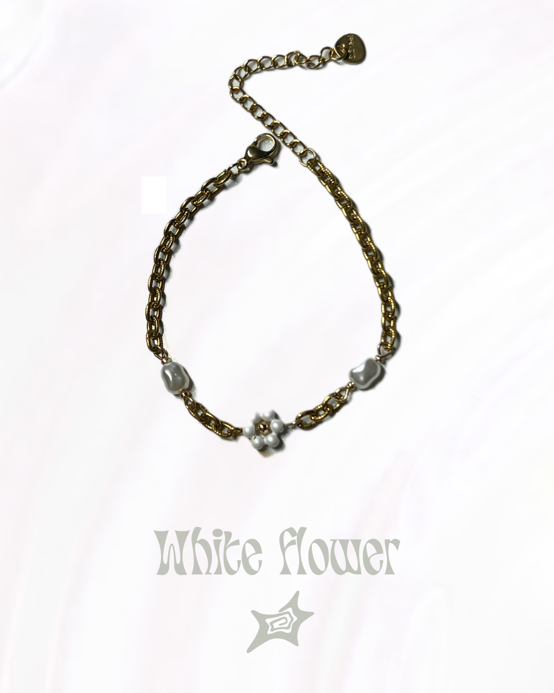 Bracelet - WHITE FLOWER