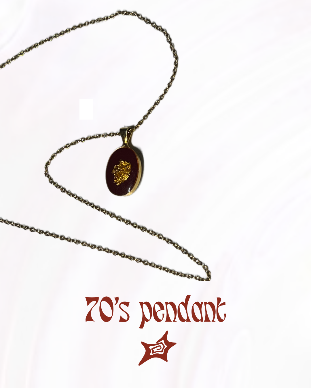 Collier - 70's PENDANT